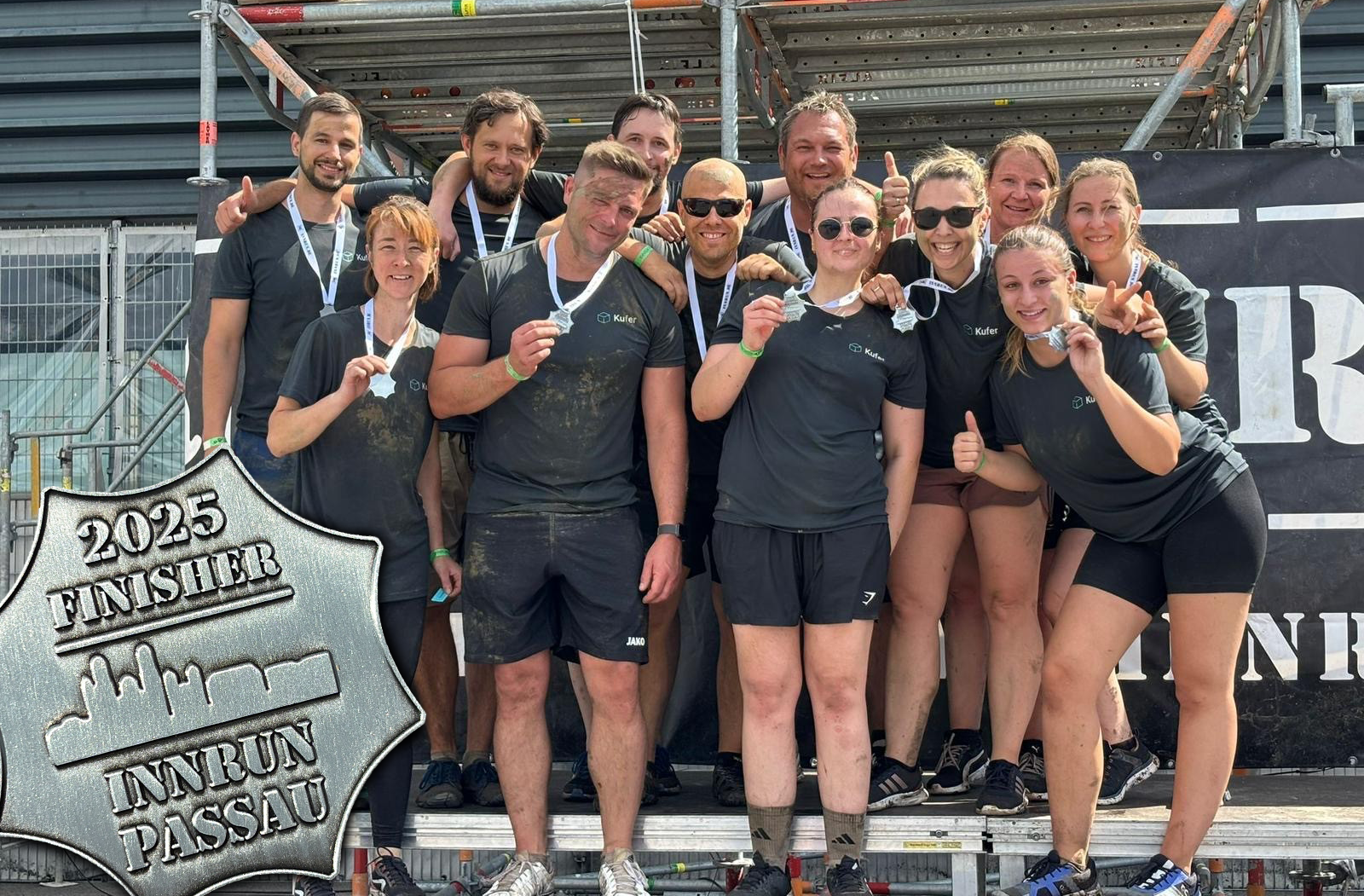 Team Kufer beim INNRUN 2025 - Wir meistern nicht nur die digitale Herausforderung!